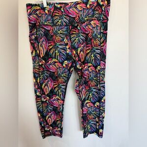 Constantly Varied‎ Gear Tropical Leaves pattern Leggings